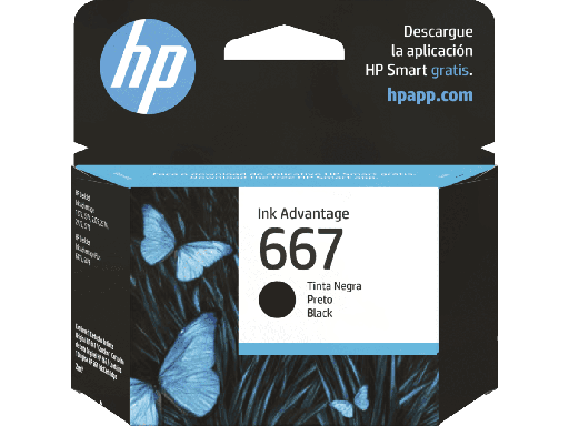 [610] INK - HP 667 black